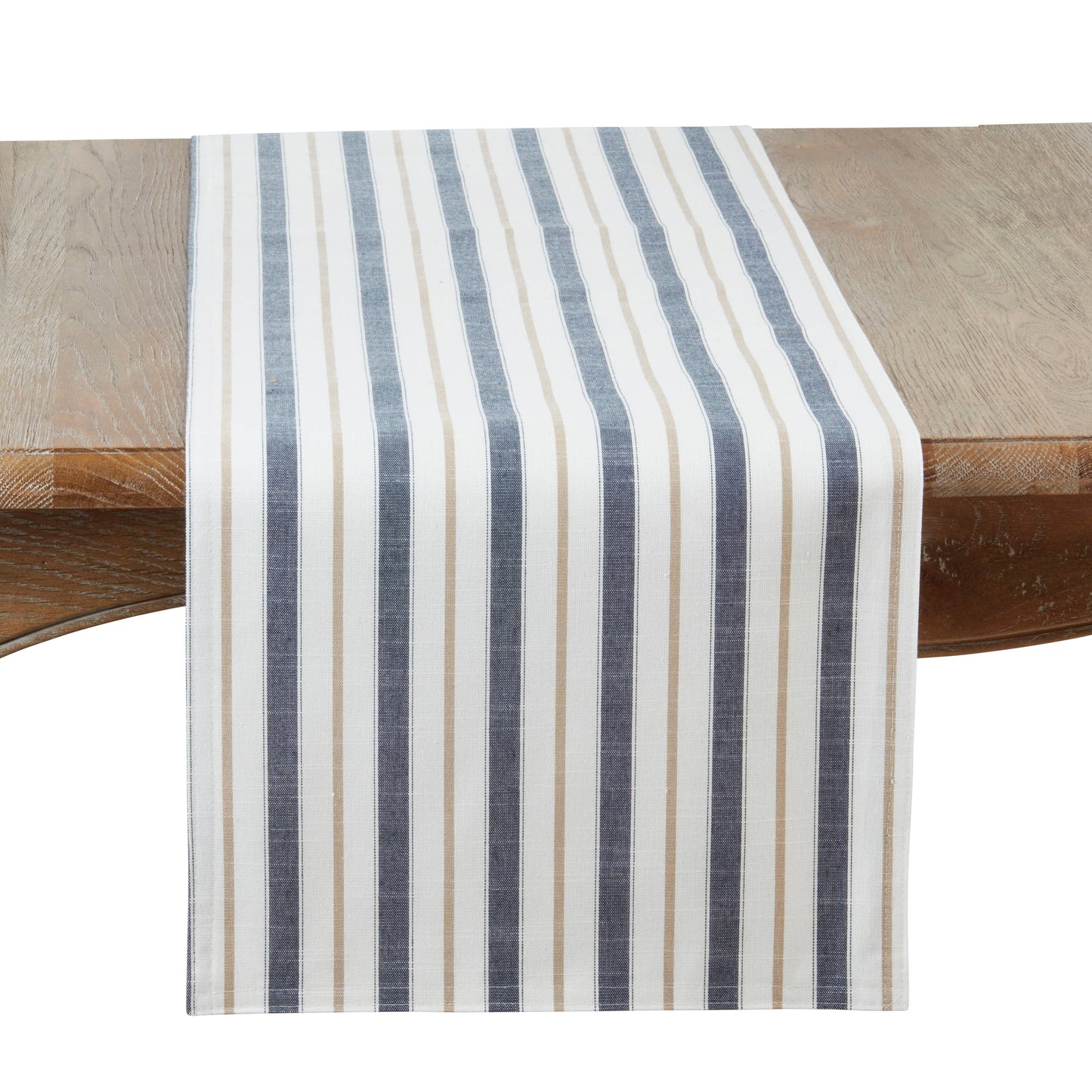 Modern Striped Table Runner 16" x 90"