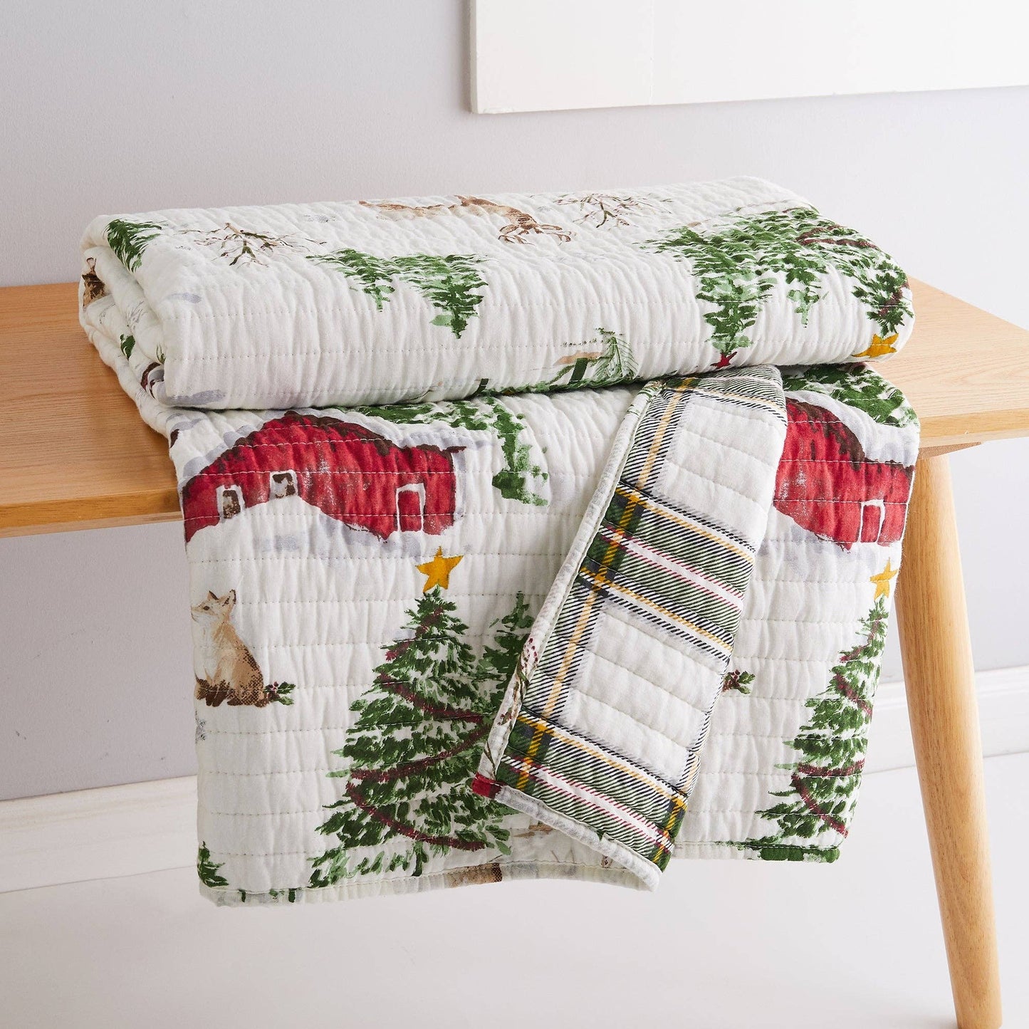 Tatum Pines Quilted Throw Blanket