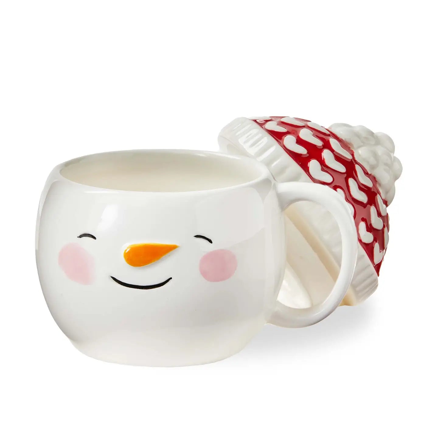 Snowman Lidded Mug