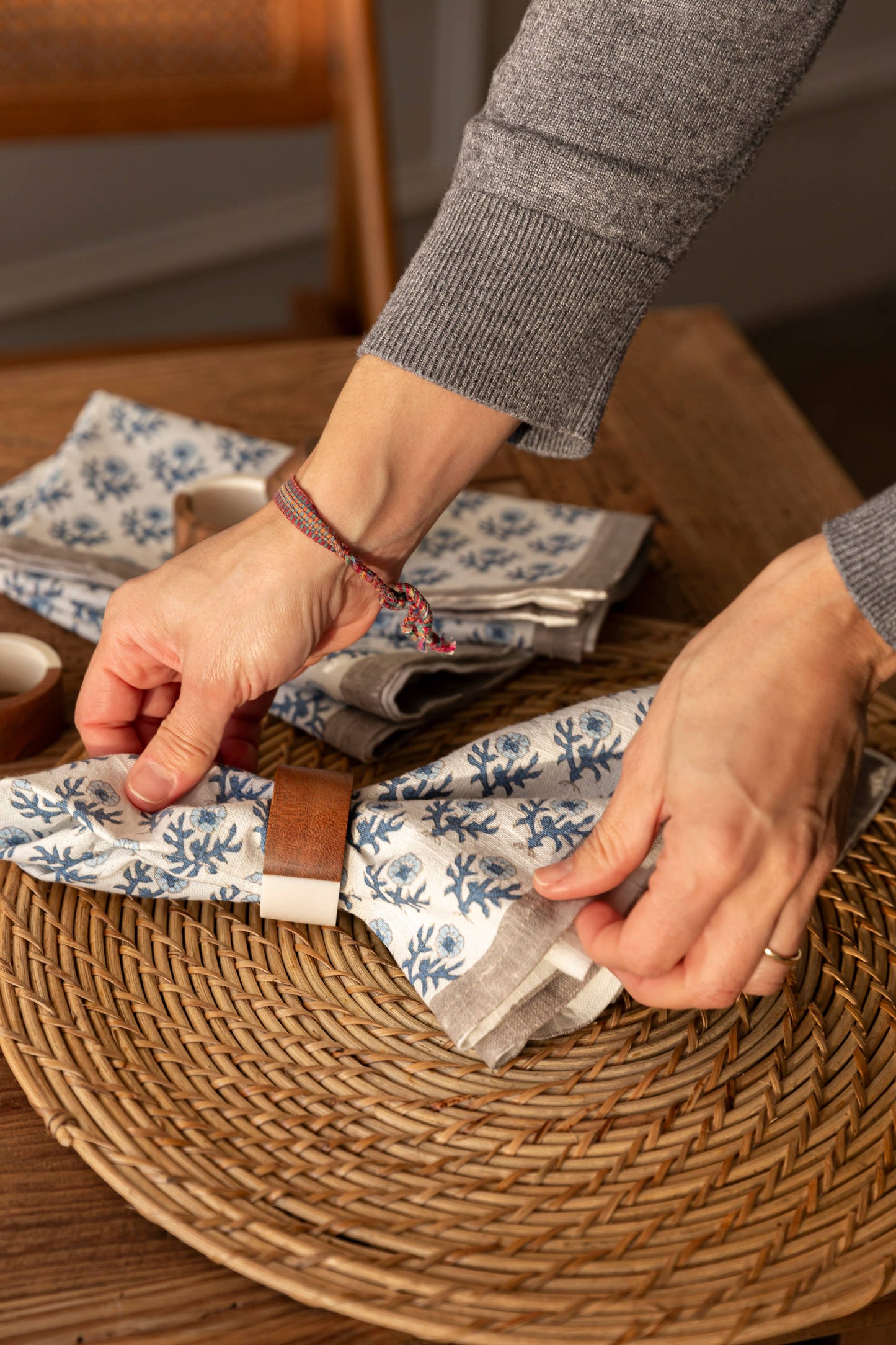 Handmade Resin Napkin Rings
