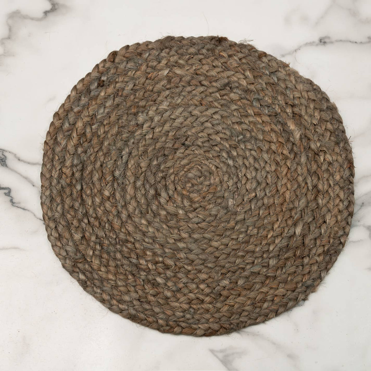 Turquoise Jute Round Placemat