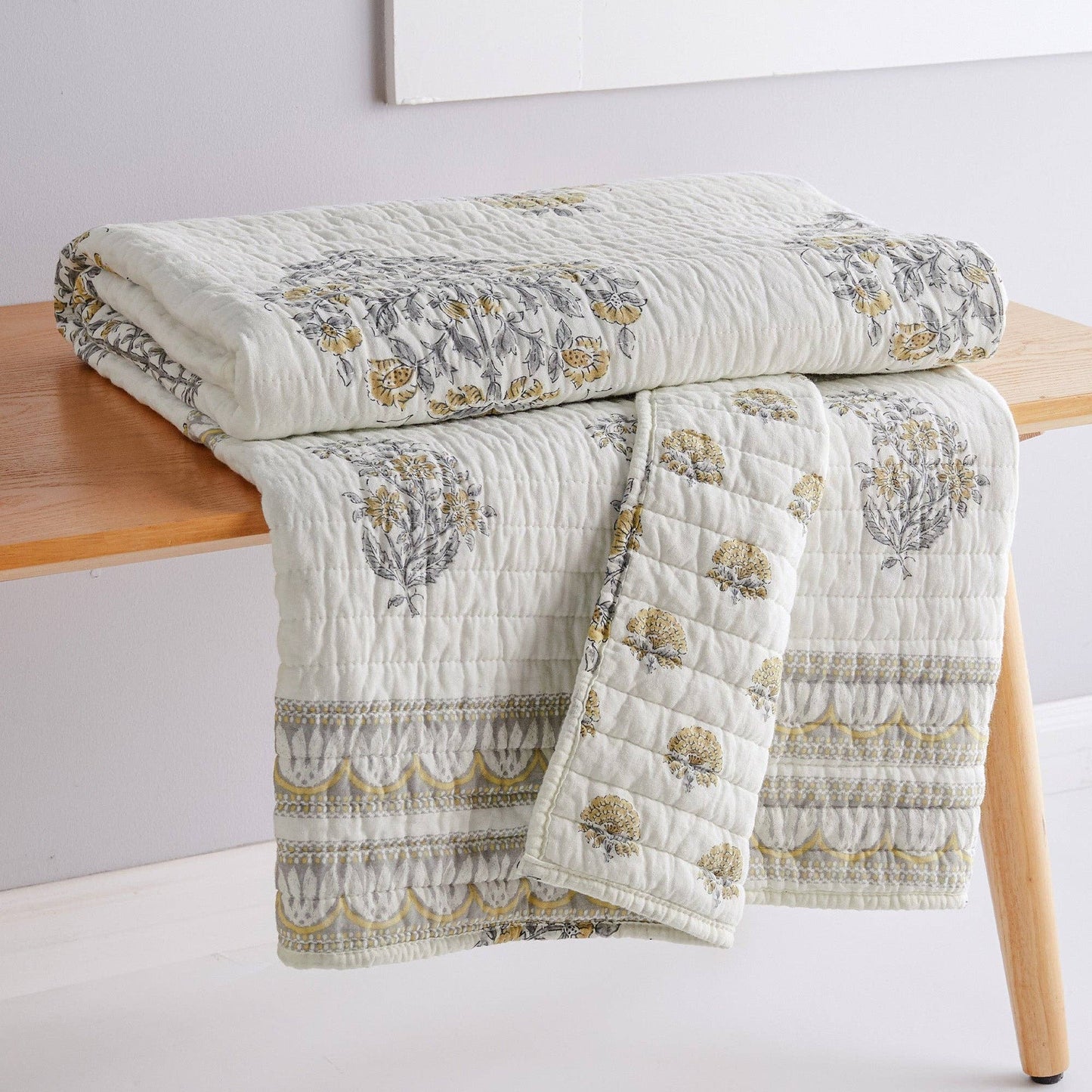 Kamira Quilted Throw Blanket