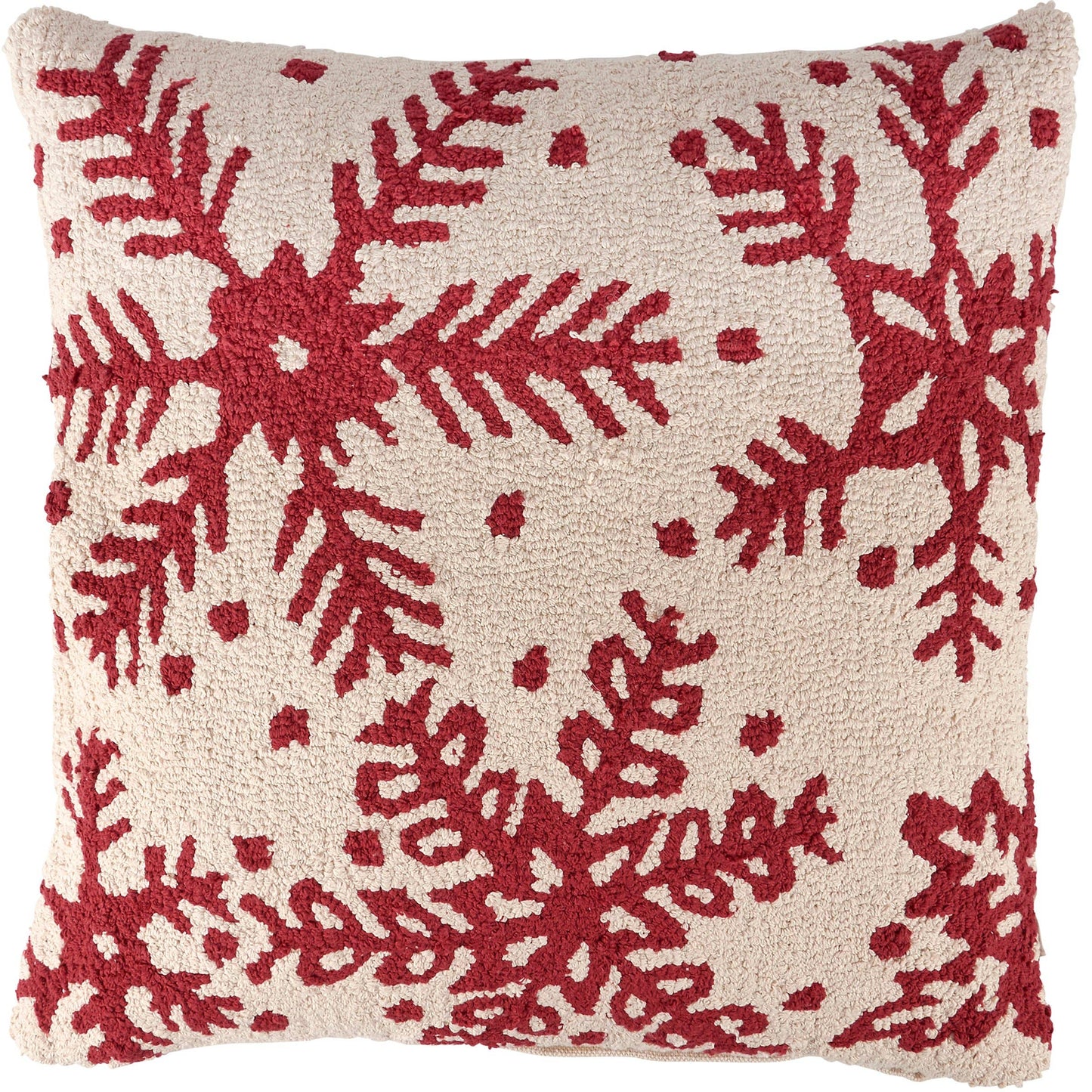 Snowflakes Pillow 18"