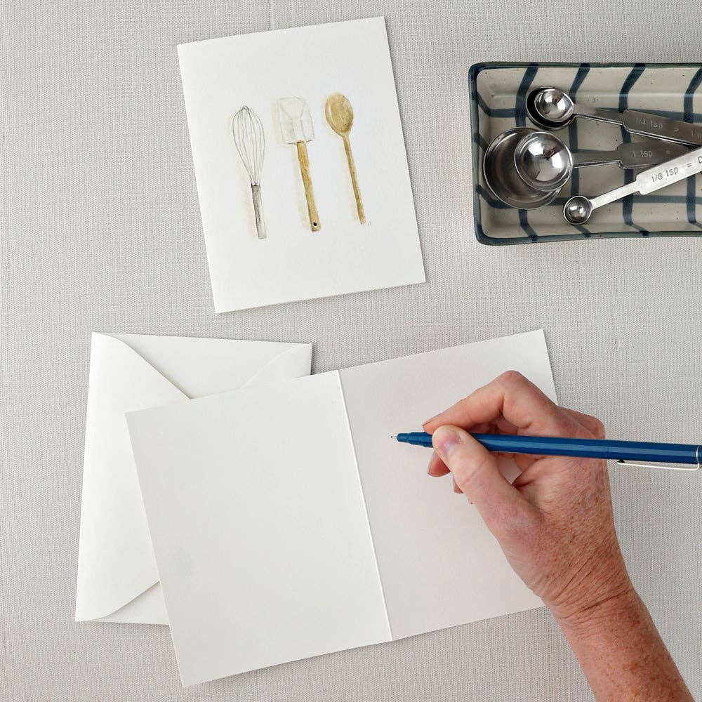 Baking assorted notecard set