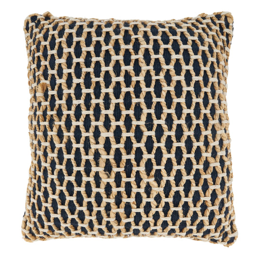 Rope Throw Pillow 18" (Navy)