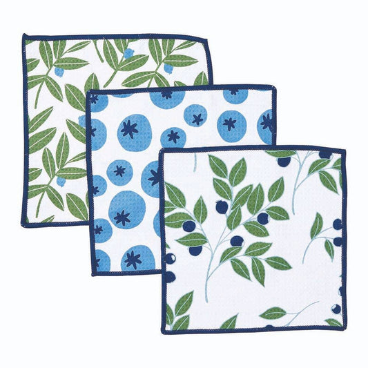 Blueberry Medley Eco Dish Cloth (Set of 3)