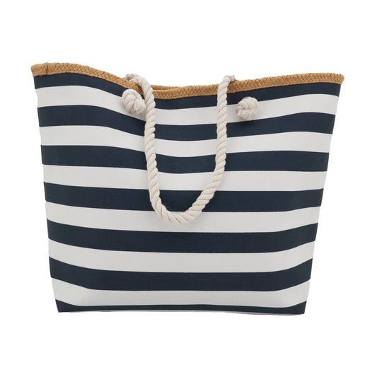 Classic Chic Nautical Striped Tote