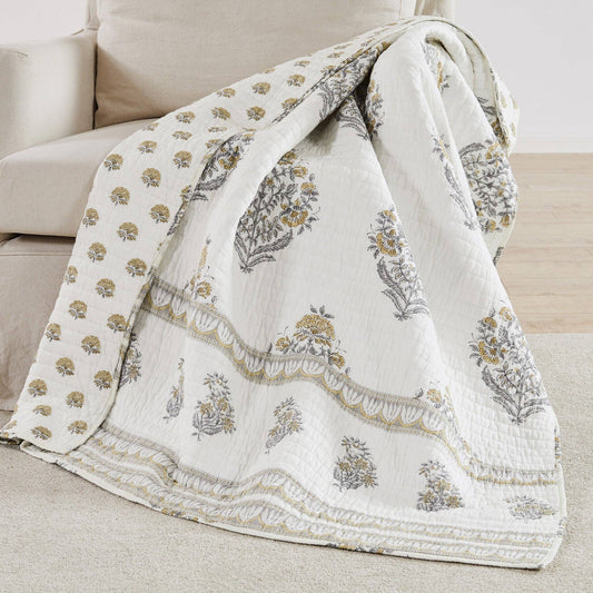 Kamira Quilted Throw Blanket
