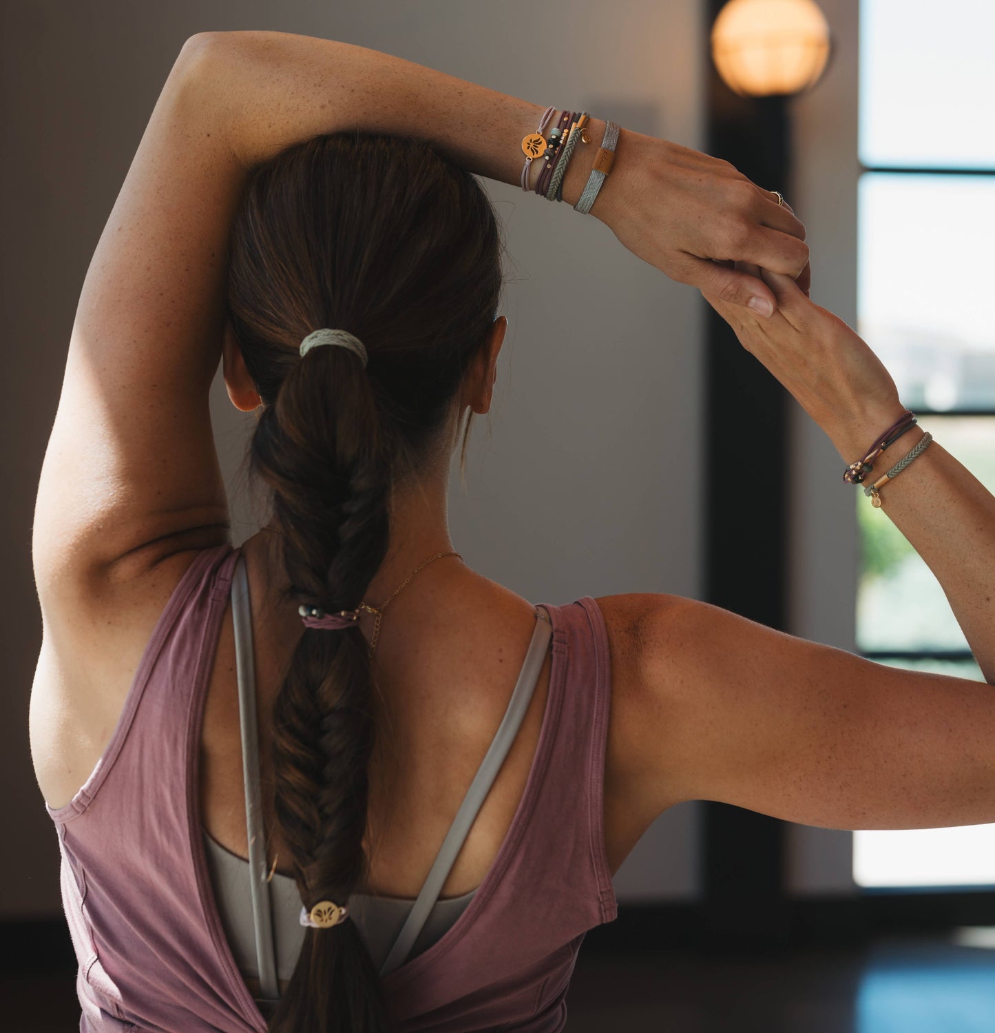 Breathe Hair-Tie Bracelet
