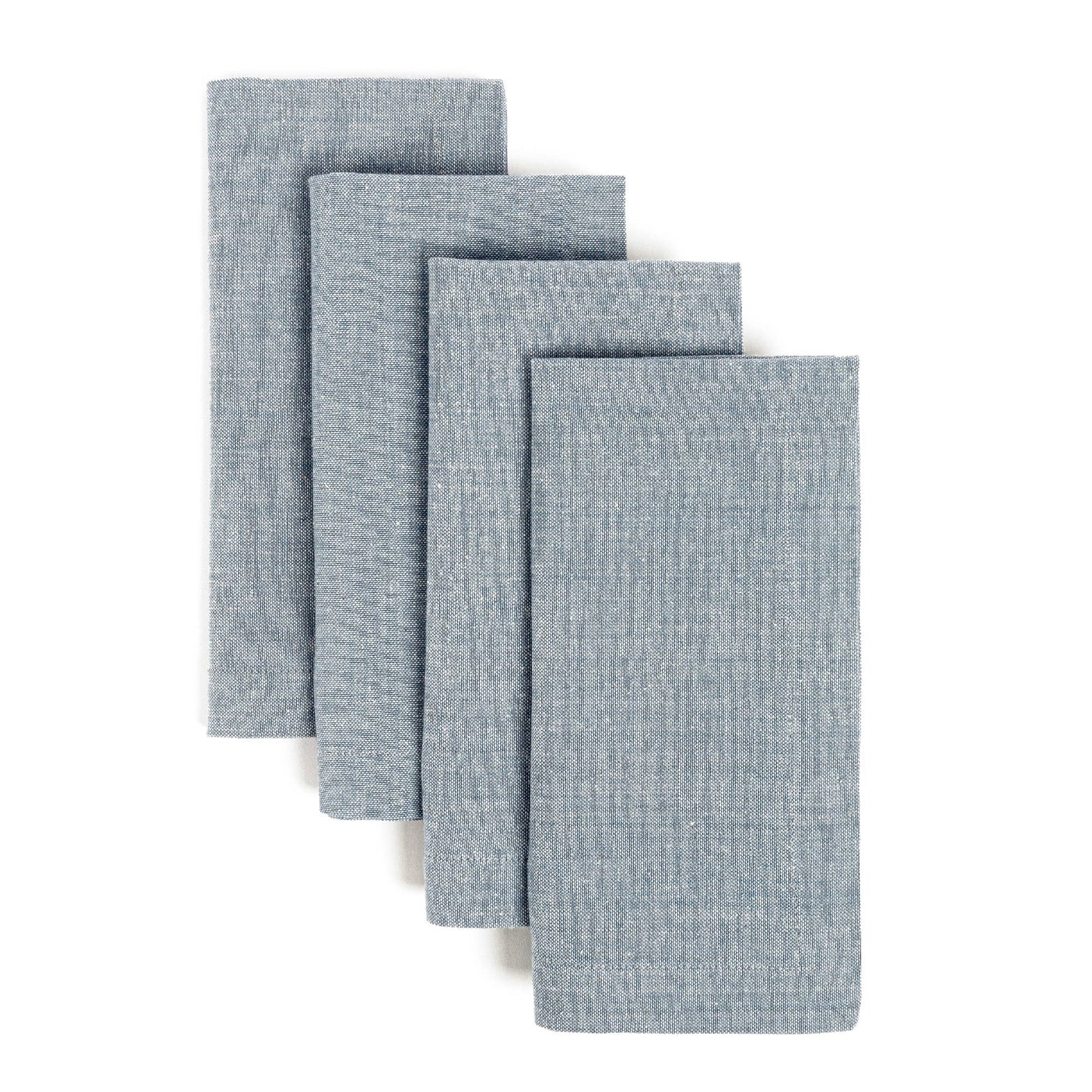 Woven Chambray Cotton Cloth Napkin (set of 4)