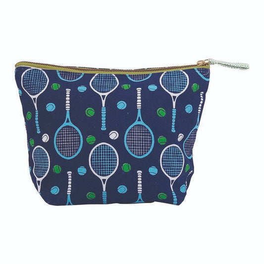 Tennis Canvas Pouch (Size Large)