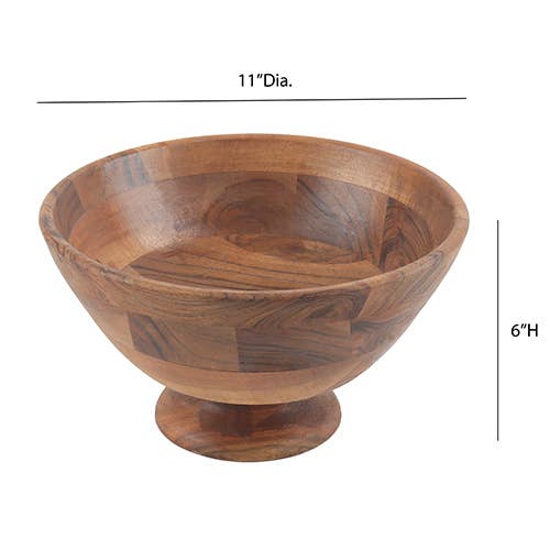 EcoServe Wood Bowl