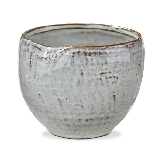 Reactive Glaze Pinch Bowl Large Snack Bowl