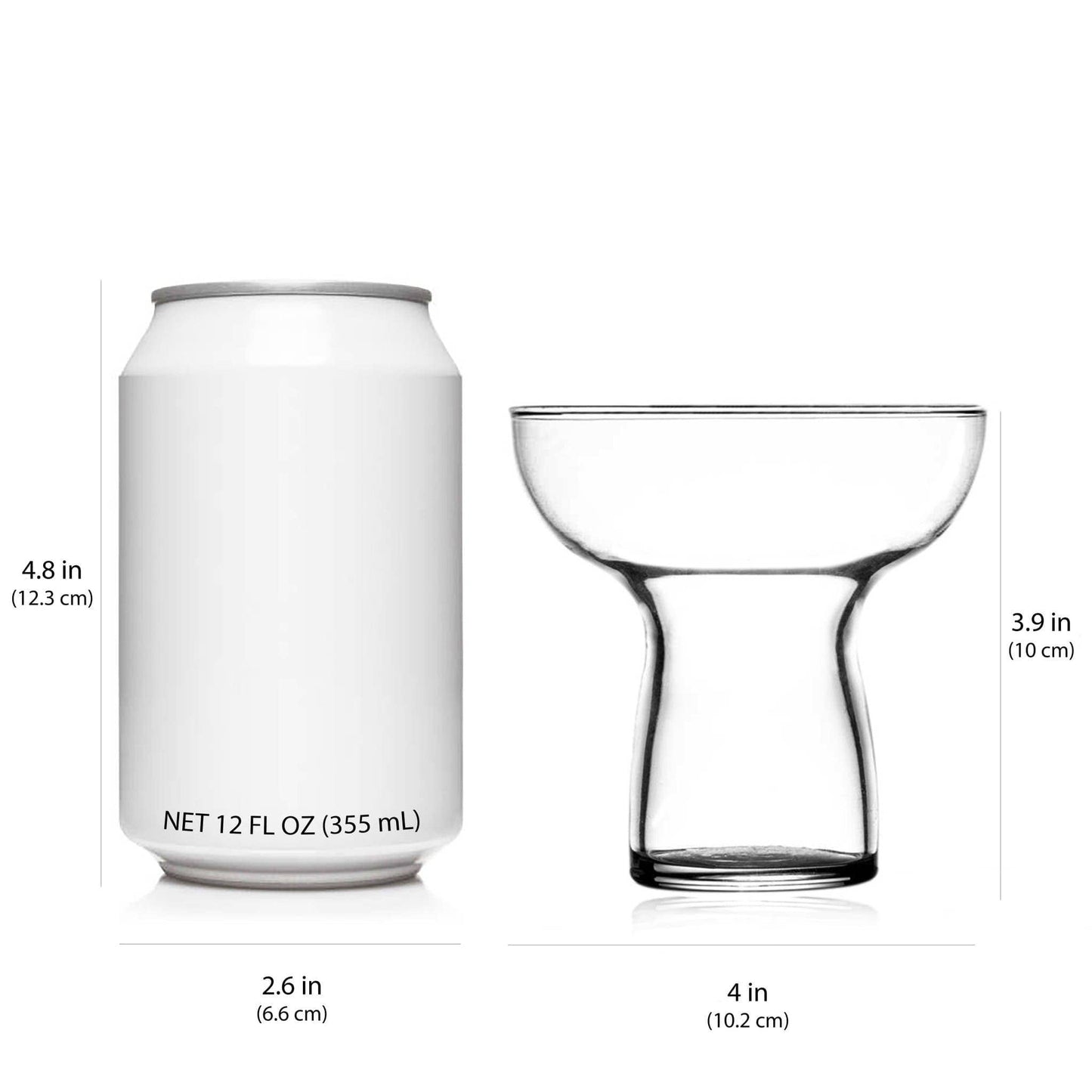 Stemless Margarita Glasses