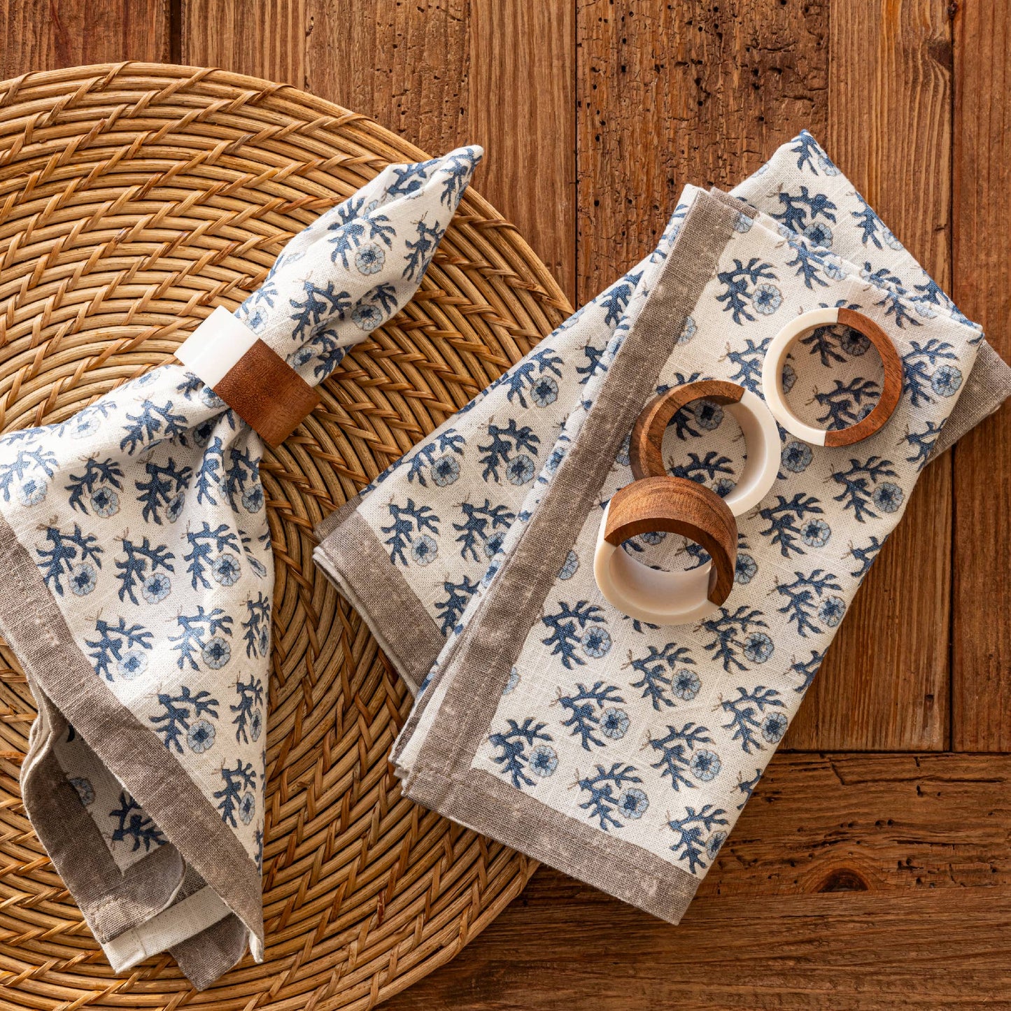 Handmade Resin Napkin Rings