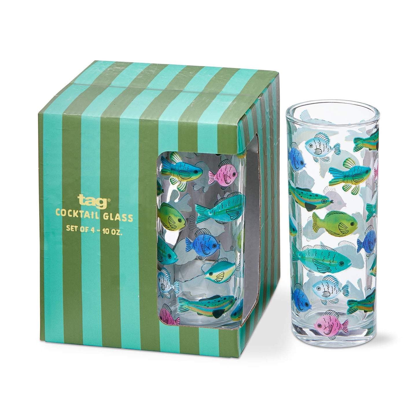 Make A Splash Drinks Glass (Set of 4)