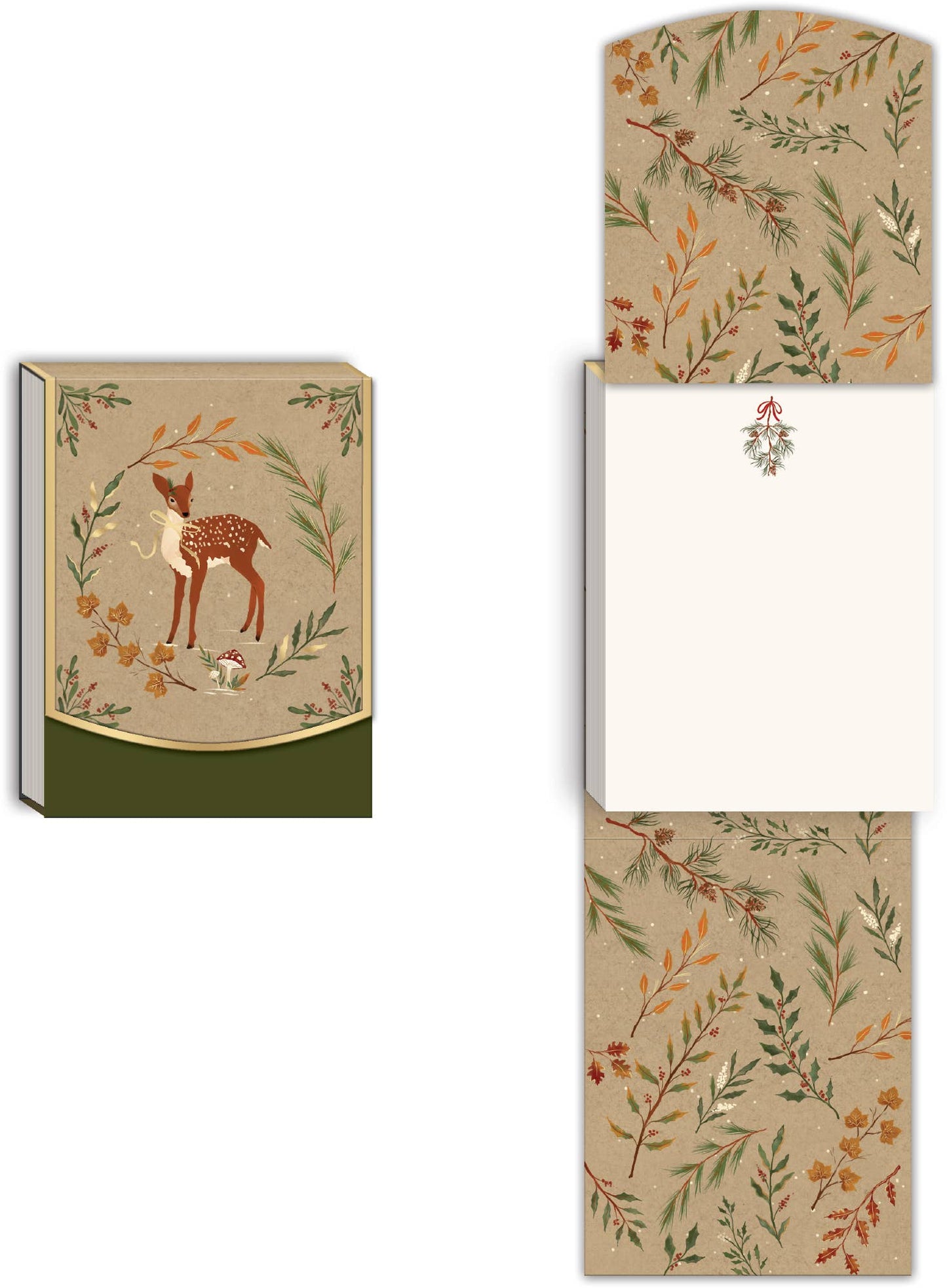 Pocket Notepad Woodland Deer