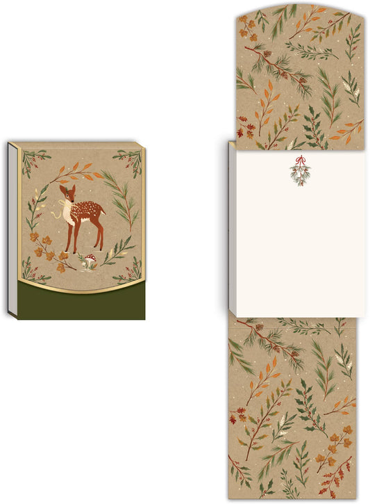 Pocket Notepad Woodland Deer