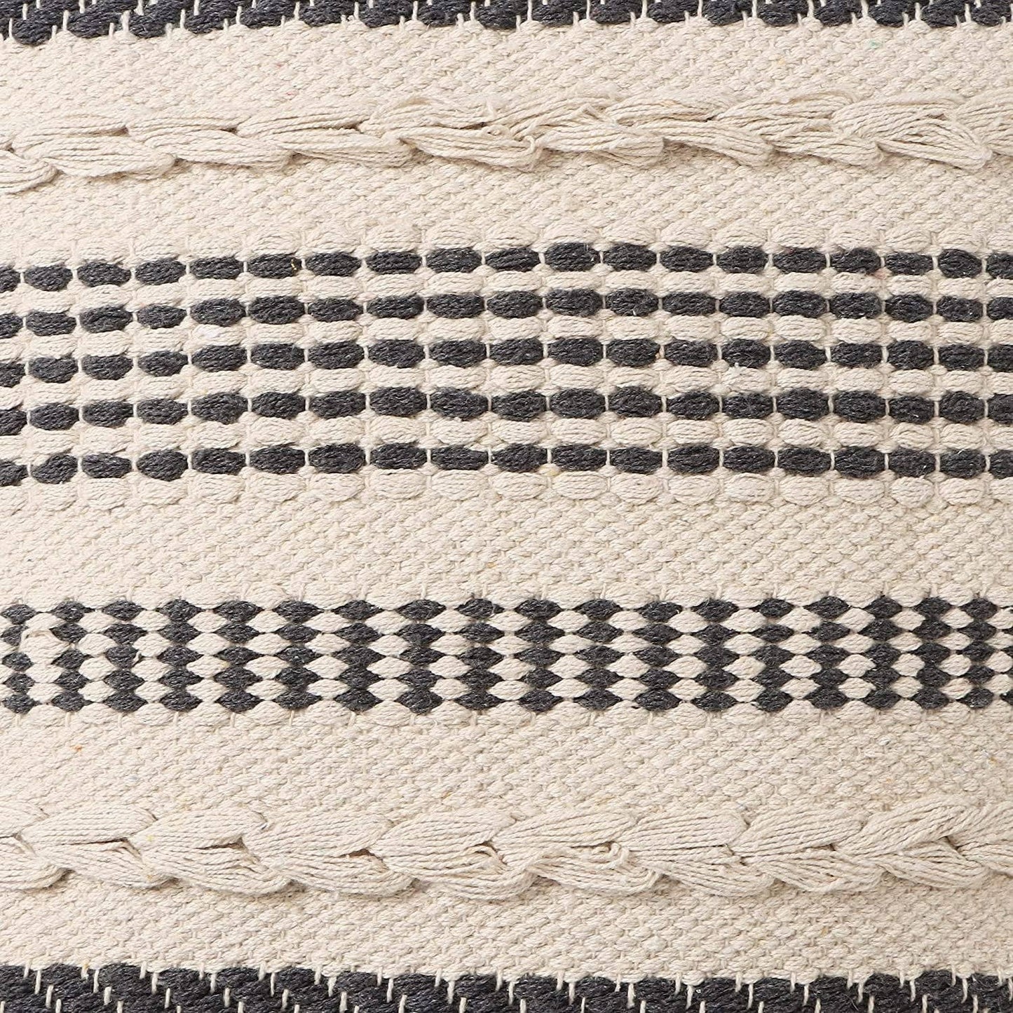RedEarth Textured Throw Pillow Cover (18x18)
