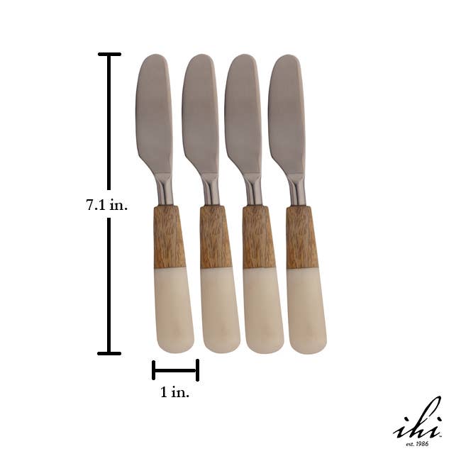Marble & Wood Spreaders Set