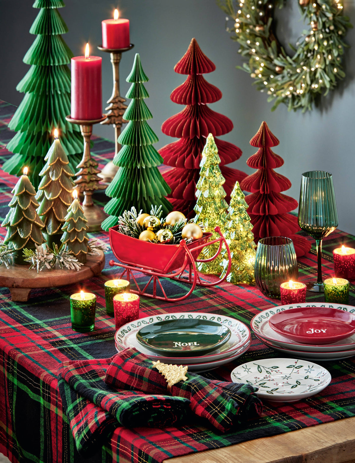 Tis The Season Appetizer Plate Multi Stoneware Christmas