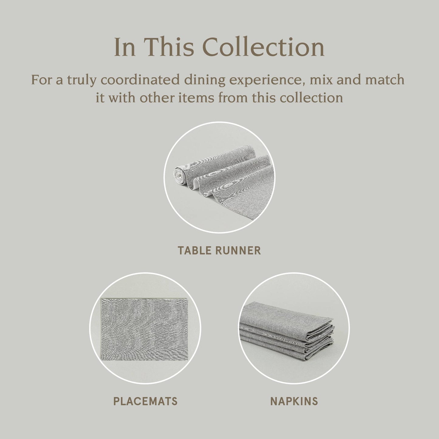Woven Chambray Cotton Cloth Napkin (set of 4)