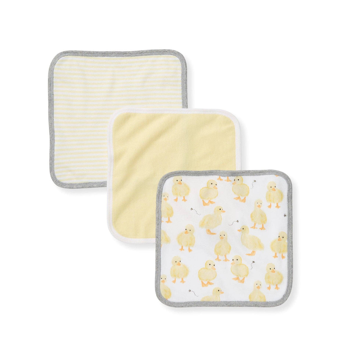 Burt's Bees Baby Little Ducks Organic Cotton Washcloths (3 Pack)