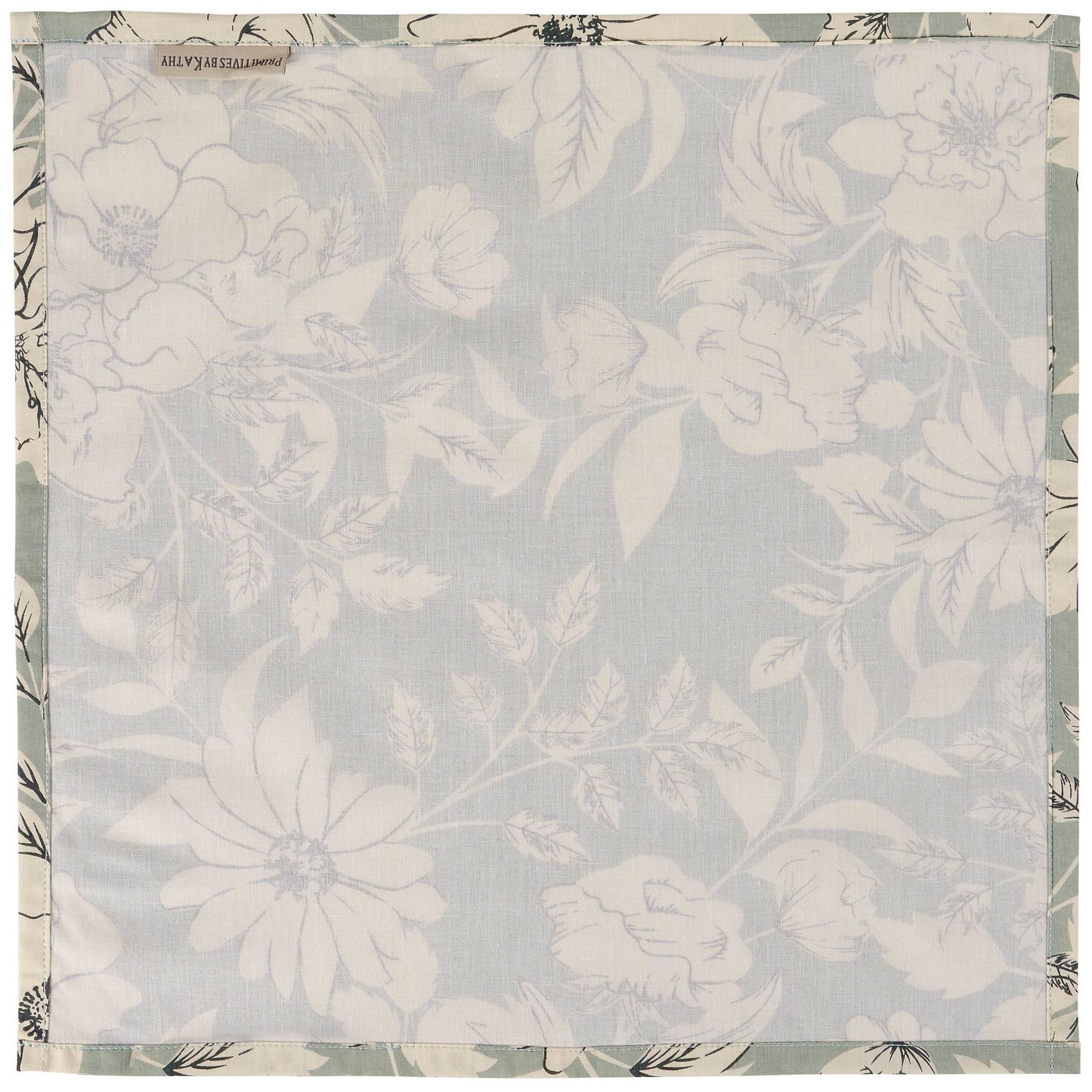 Blue Floral Napkin