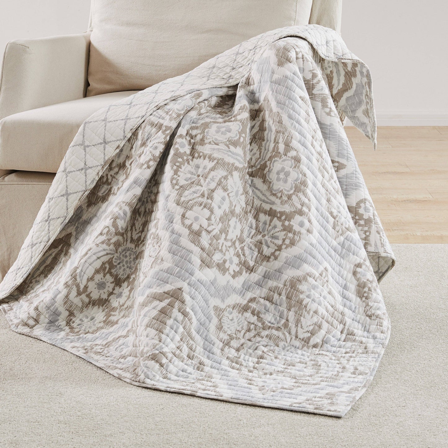 Becker Quilted Throw Blanket