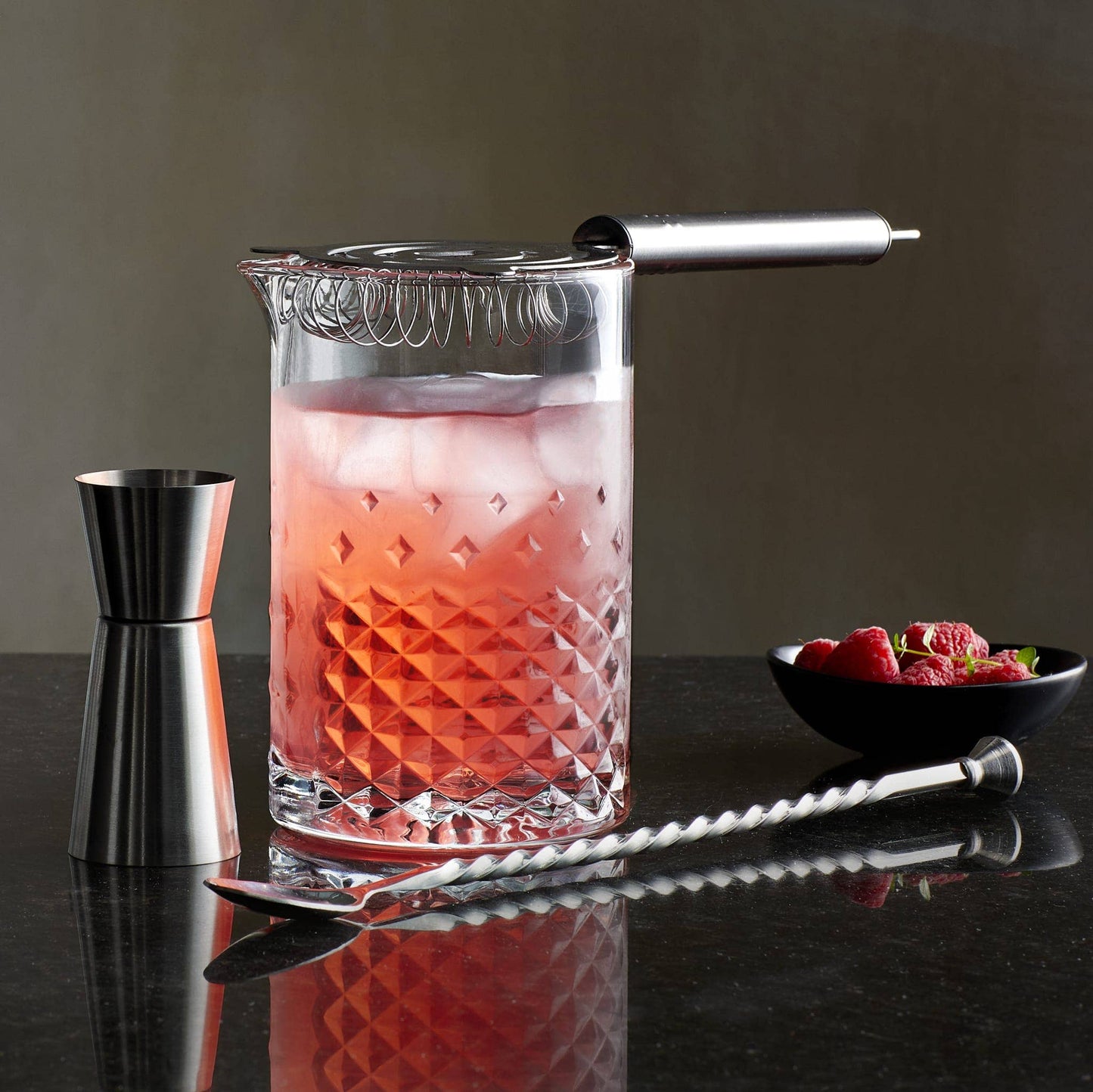 Libbey Classic Cocktail Carats 4 Piece Bar Mixing Set