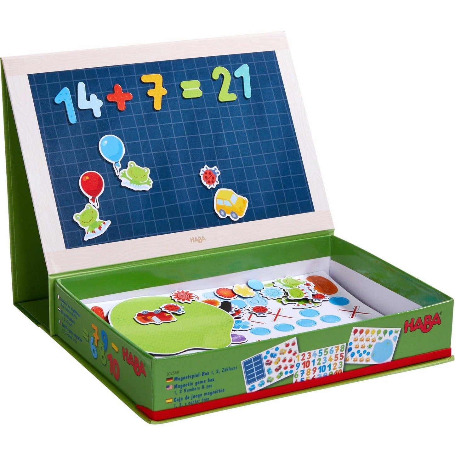 1, 2 Numbers & You Magnetic 158 Piece Game Box