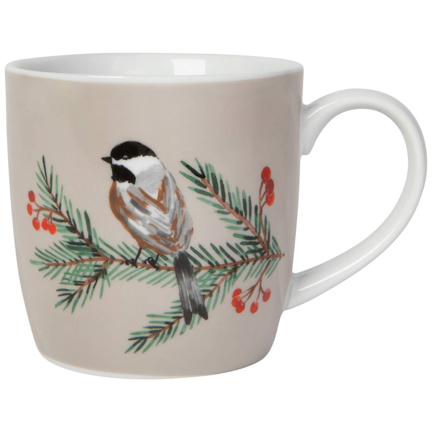 Birds & Boughs Christmas Mug