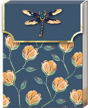 Punch Studio Brooch Notepad Florette Vine