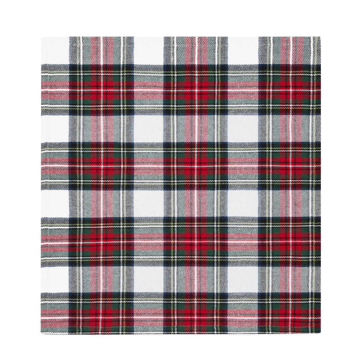 Christmas Classic Holiday Plaid Cotton Napkin (Set of 8)