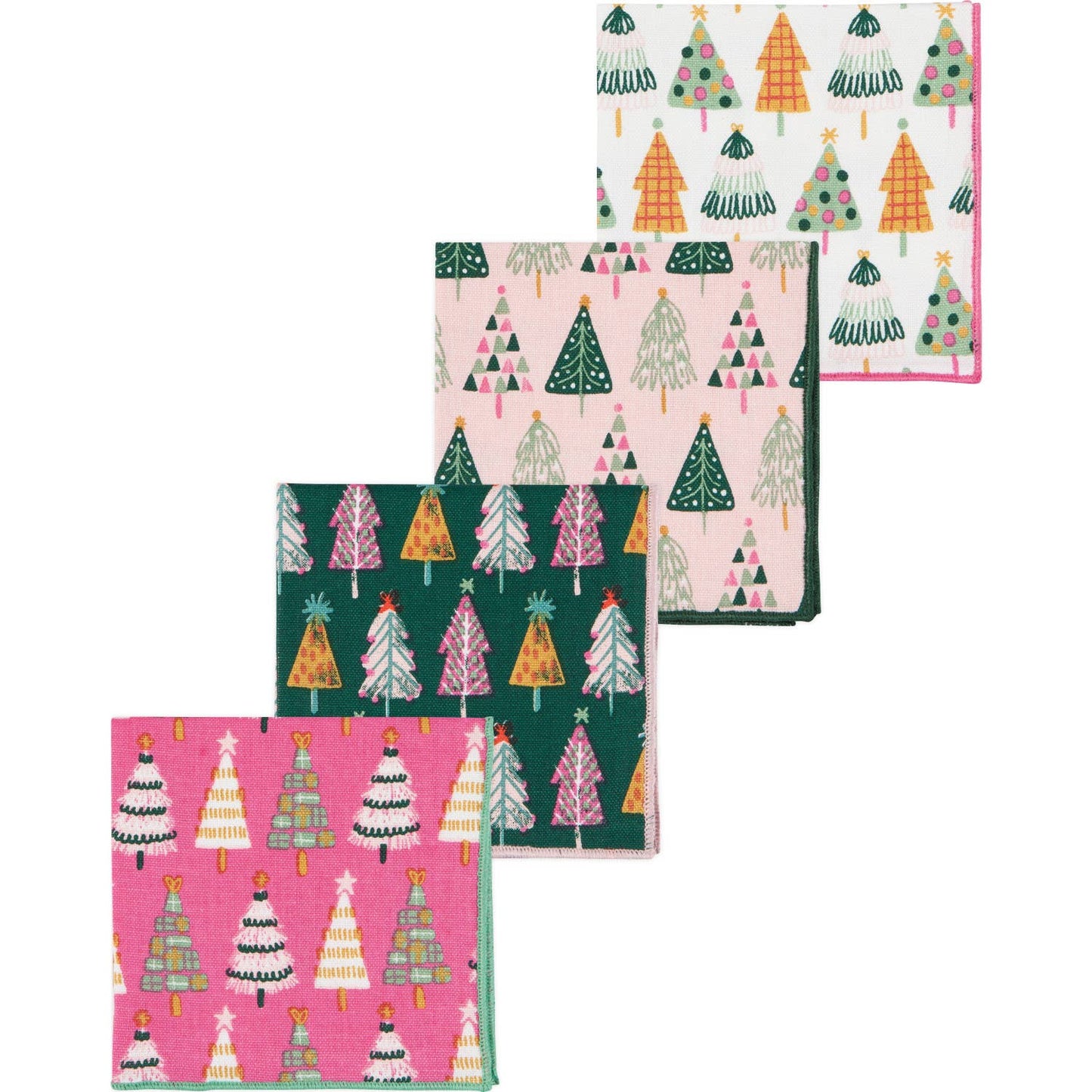 Glitzmas Cocktail Christmas Napkins Set of 4