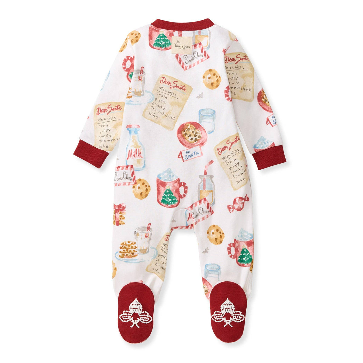 Burt's Bees Baby Cookies For Santa Organic Cotton Sleep & Play
