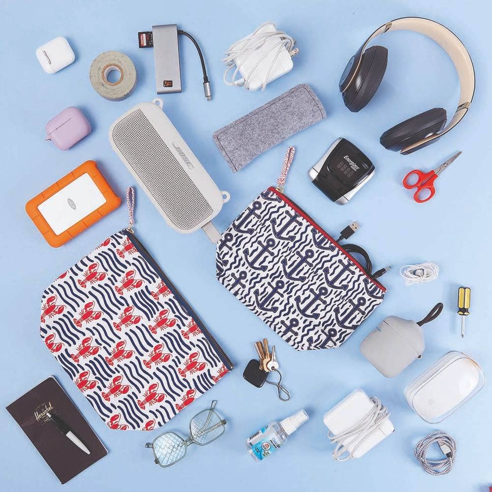 Anchor Medium Canvas Pouch