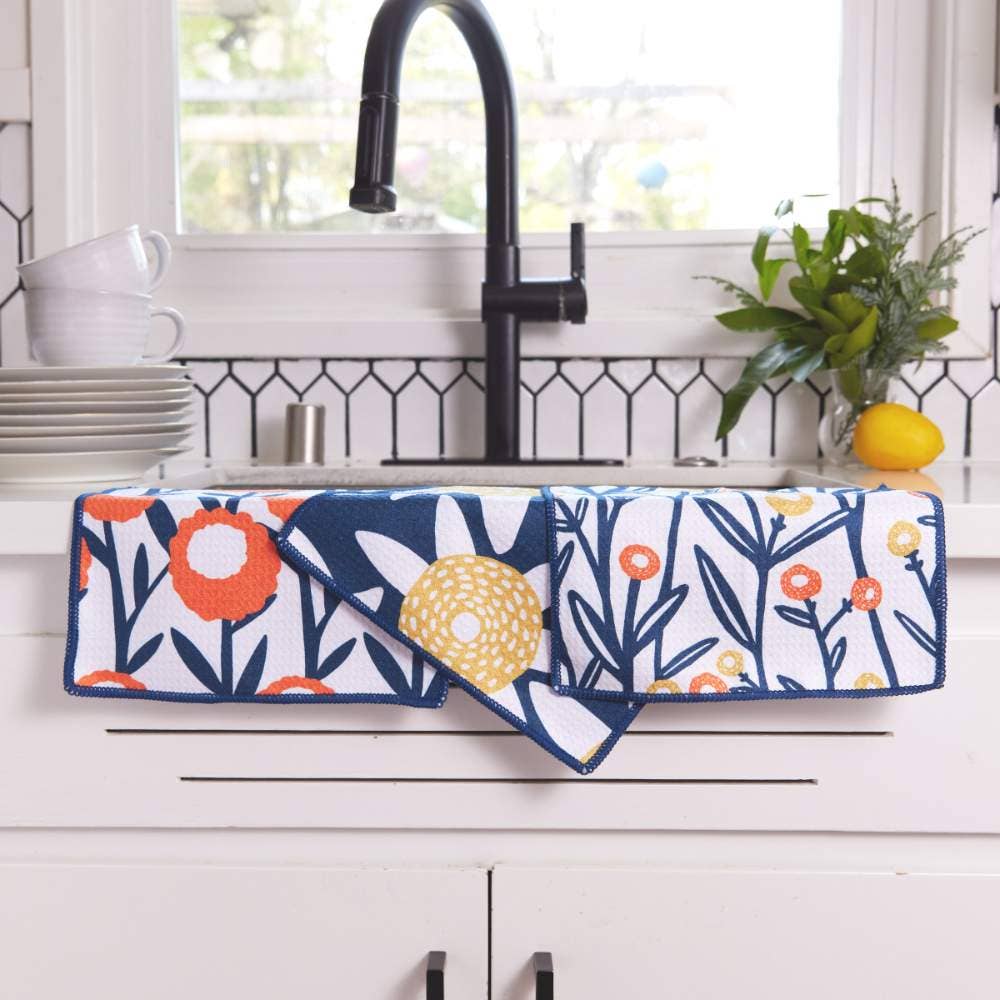 Field of Flowers Eco Dish Cloth (Set of 3)