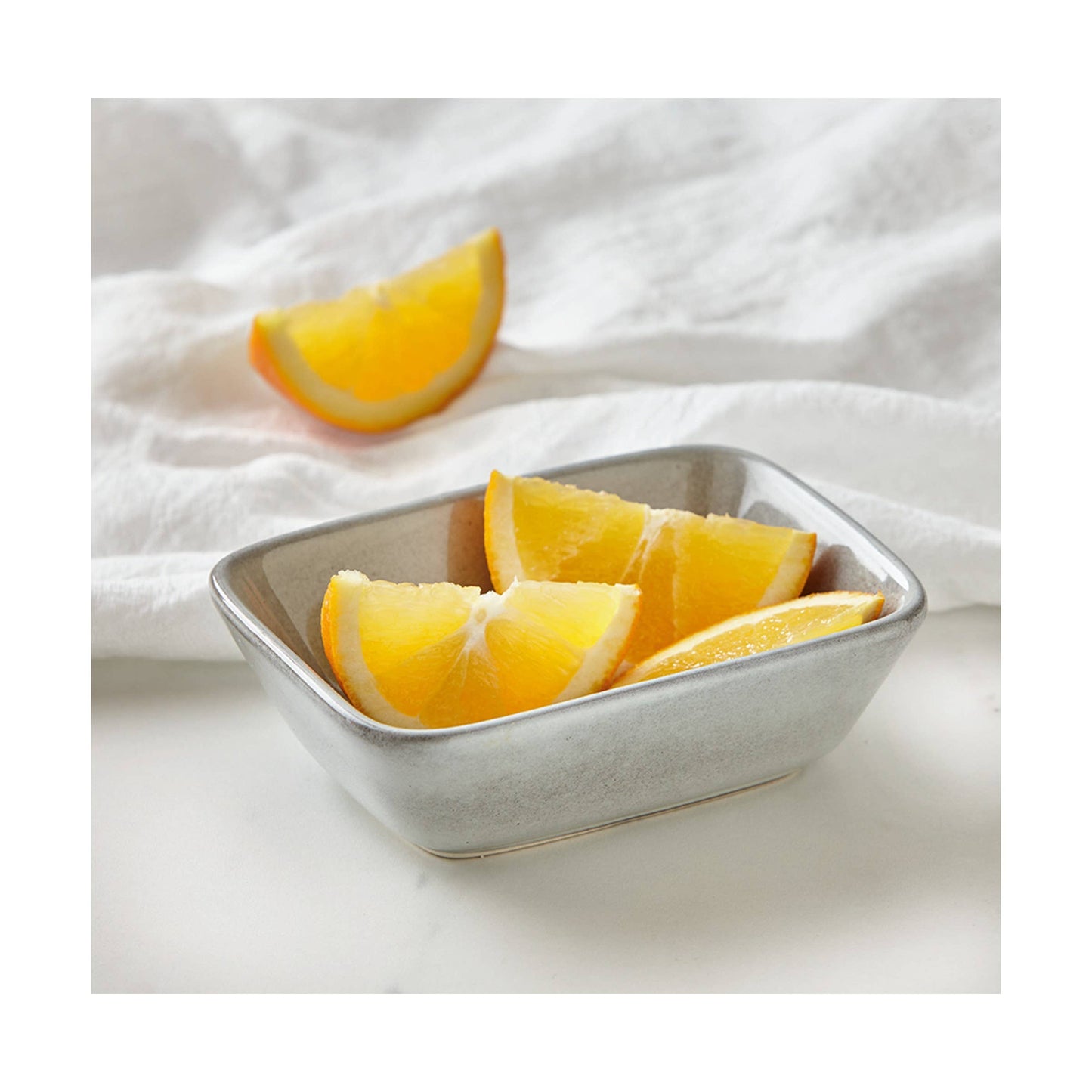 Stinson Rectangular Bowl Small - Light Gray
