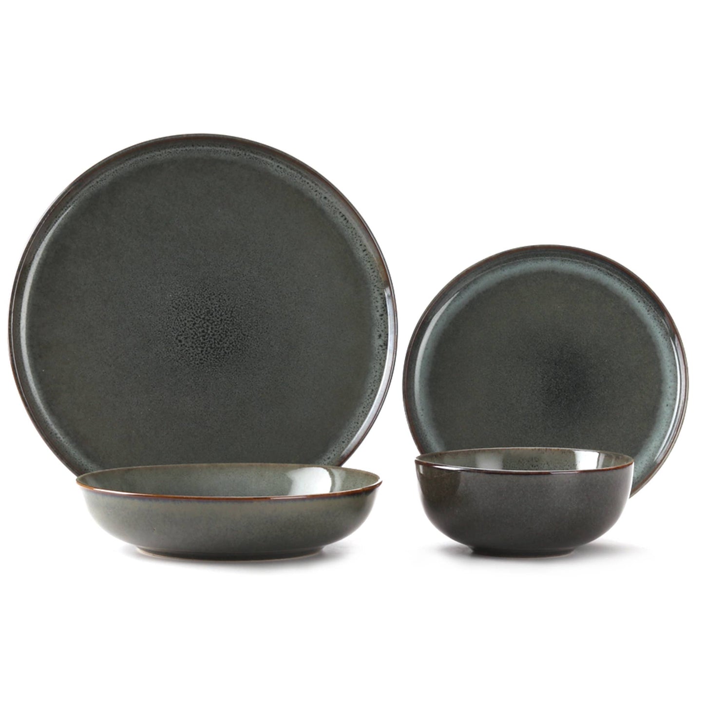 Vikko Harvest, Forest Green Dinner Plate