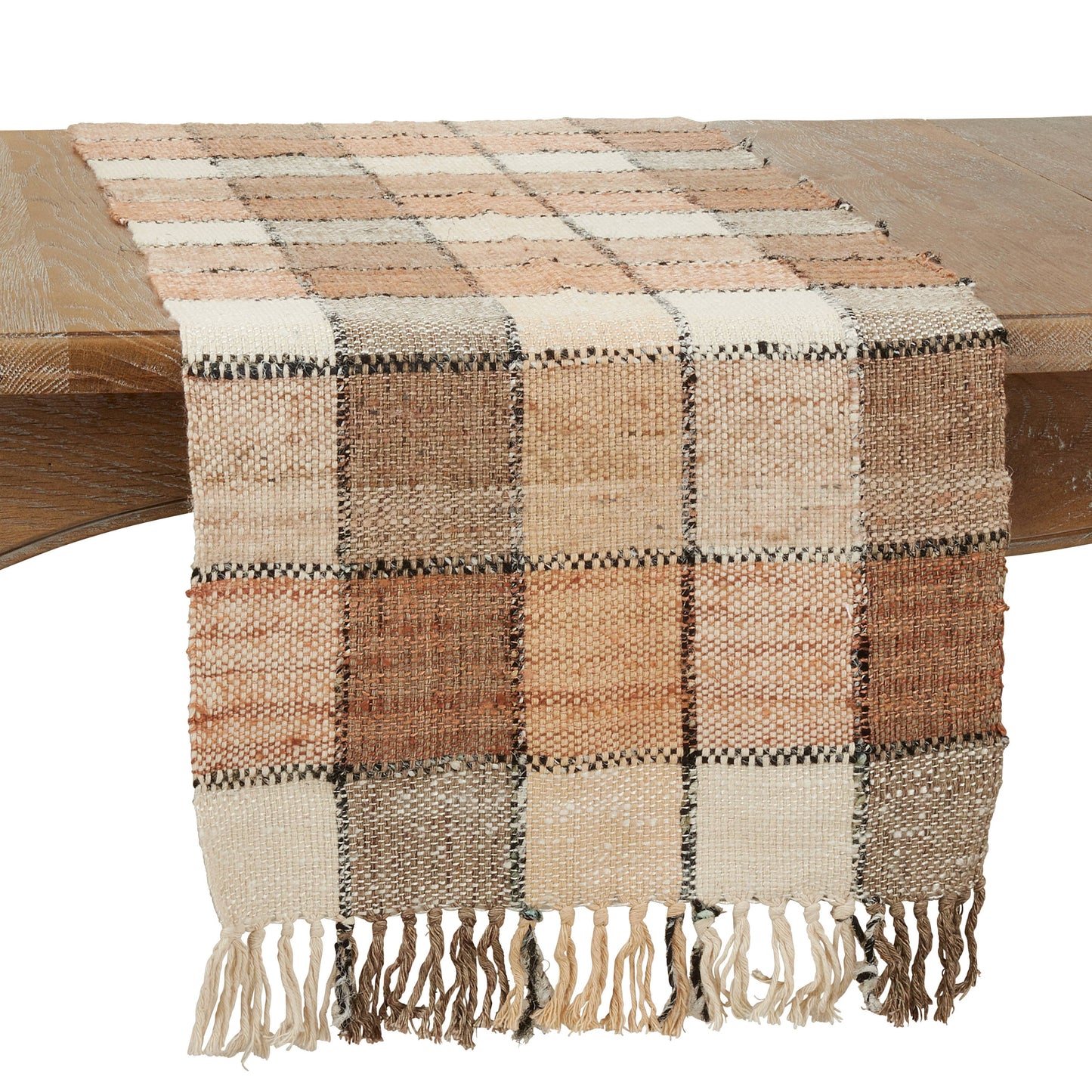 Checkered Design Table Runner