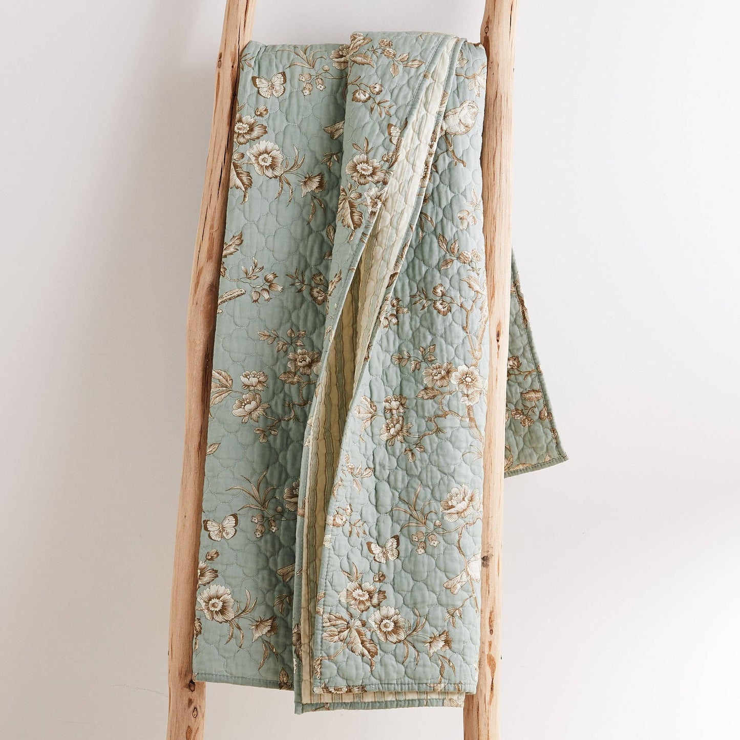 Lyon Teal Throw Blanket