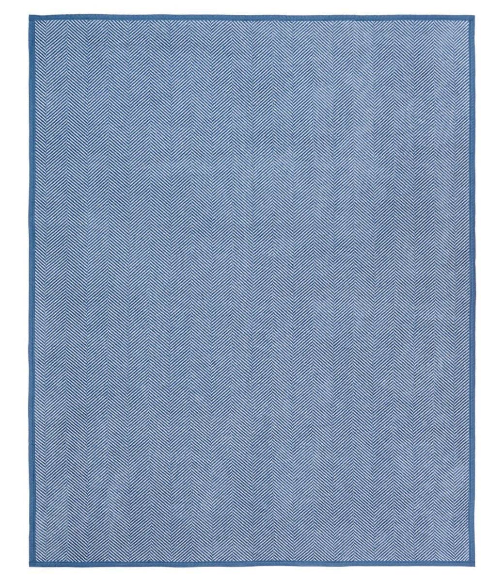 ChappyWrap Harborview Herringbone Cornflower Blanket