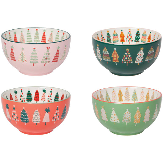 Glitzmas Christmas Bowls Set of 4