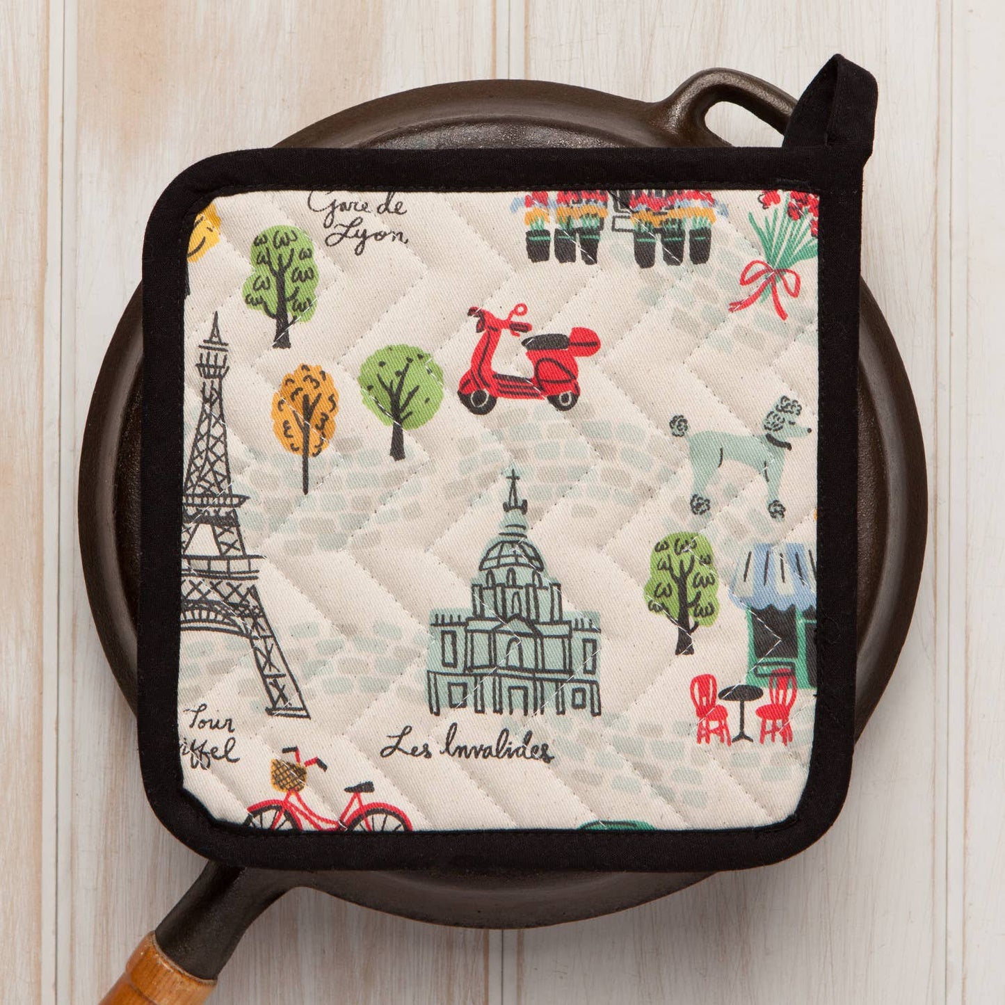 Meet Me In Paris Potholder