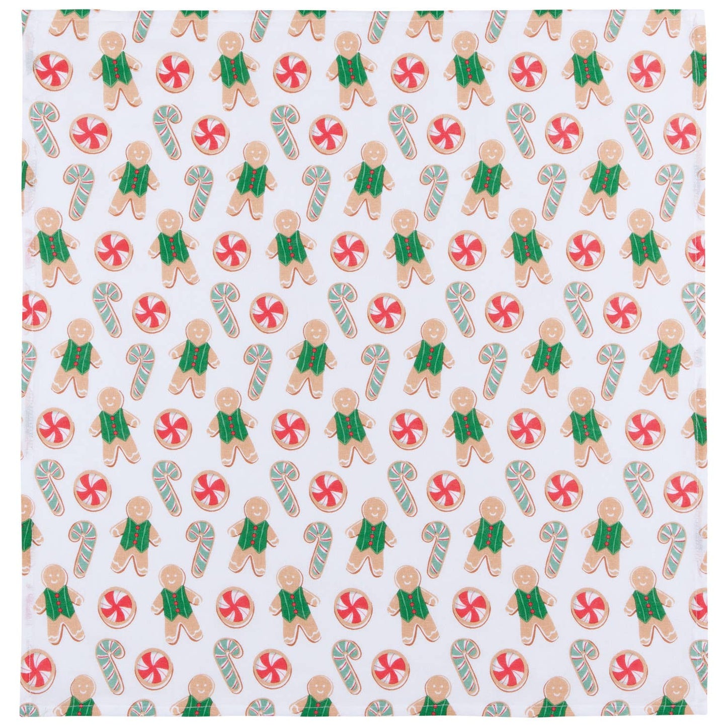 Cookie Exchange Christmas Floursack Dishtowels Set of 2
