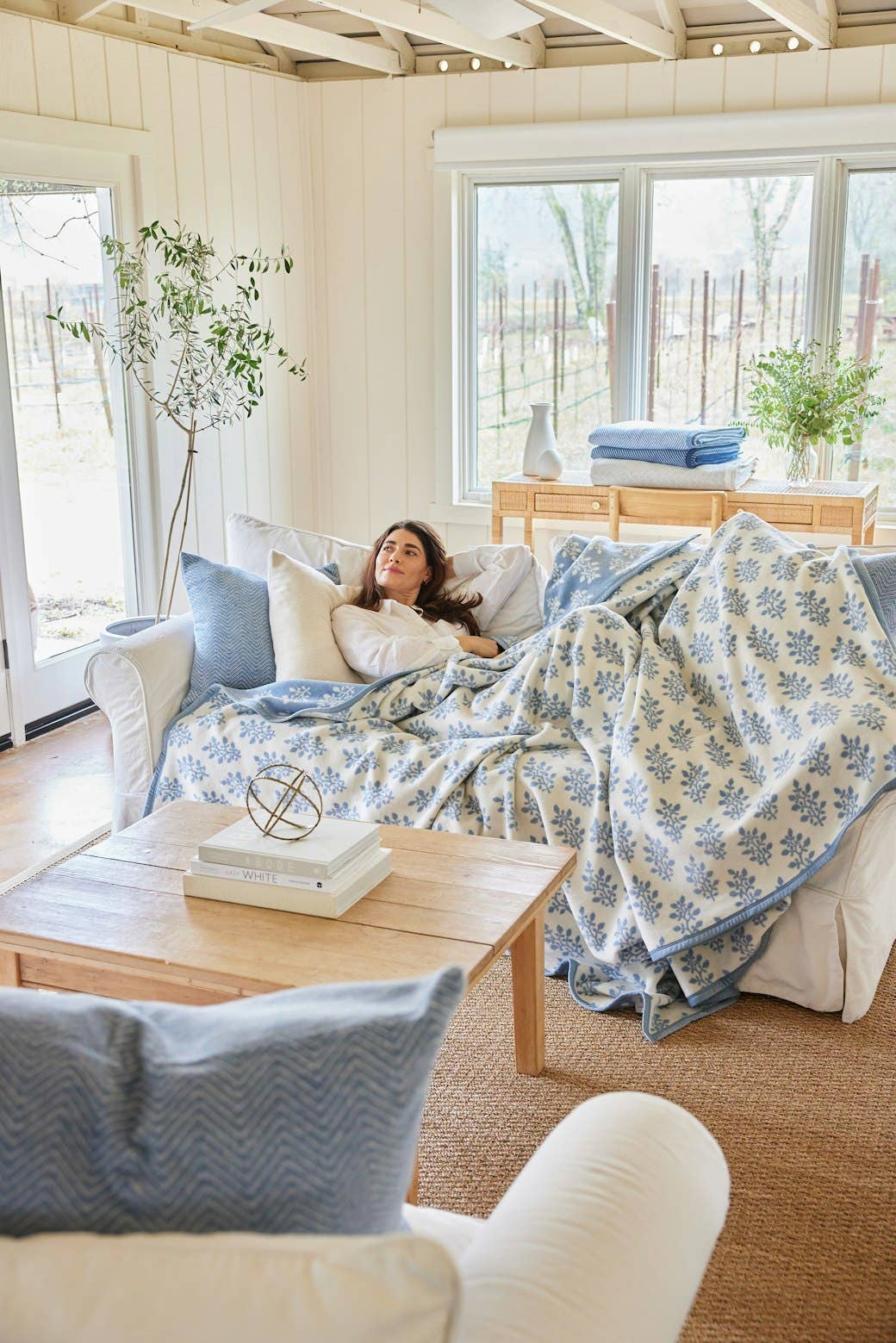 Chappy Wrap Garden Gate Blanket