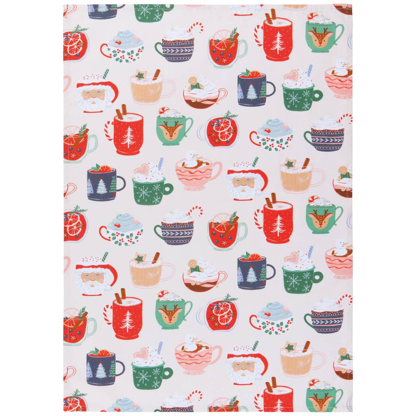 Cozy Cups Christmas Mug and Dishtowel Set