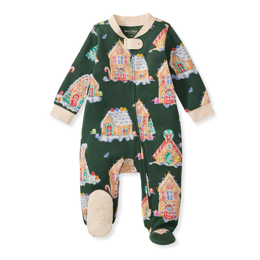 Burt's Bees Baby Gingerbread Houses Organic Cotton Sleep & Play