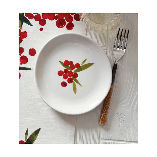 Tag Sprig Appetizer Plate